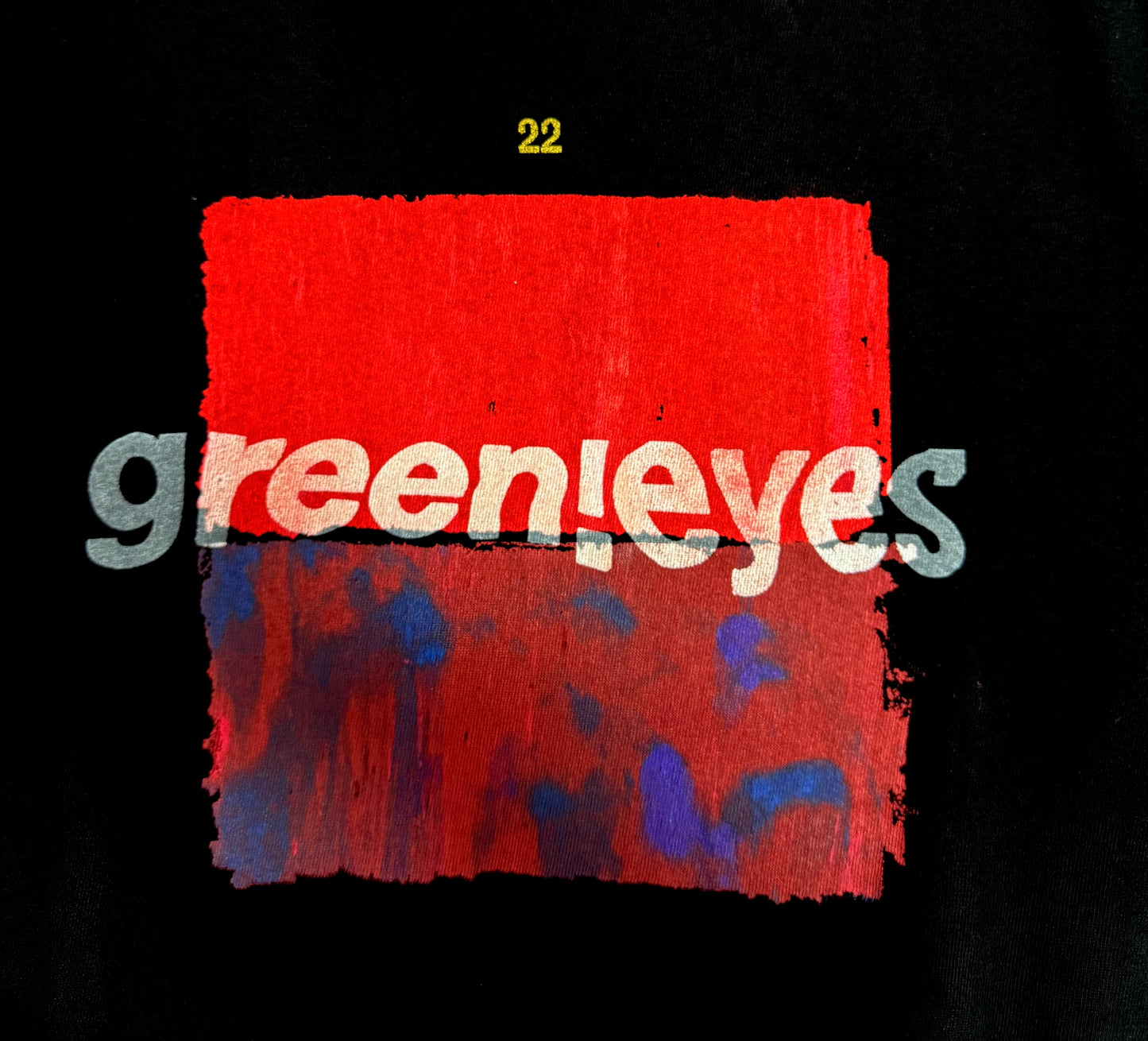 Green!Eyes 22 Handcraft Logo shirt B-L-R4