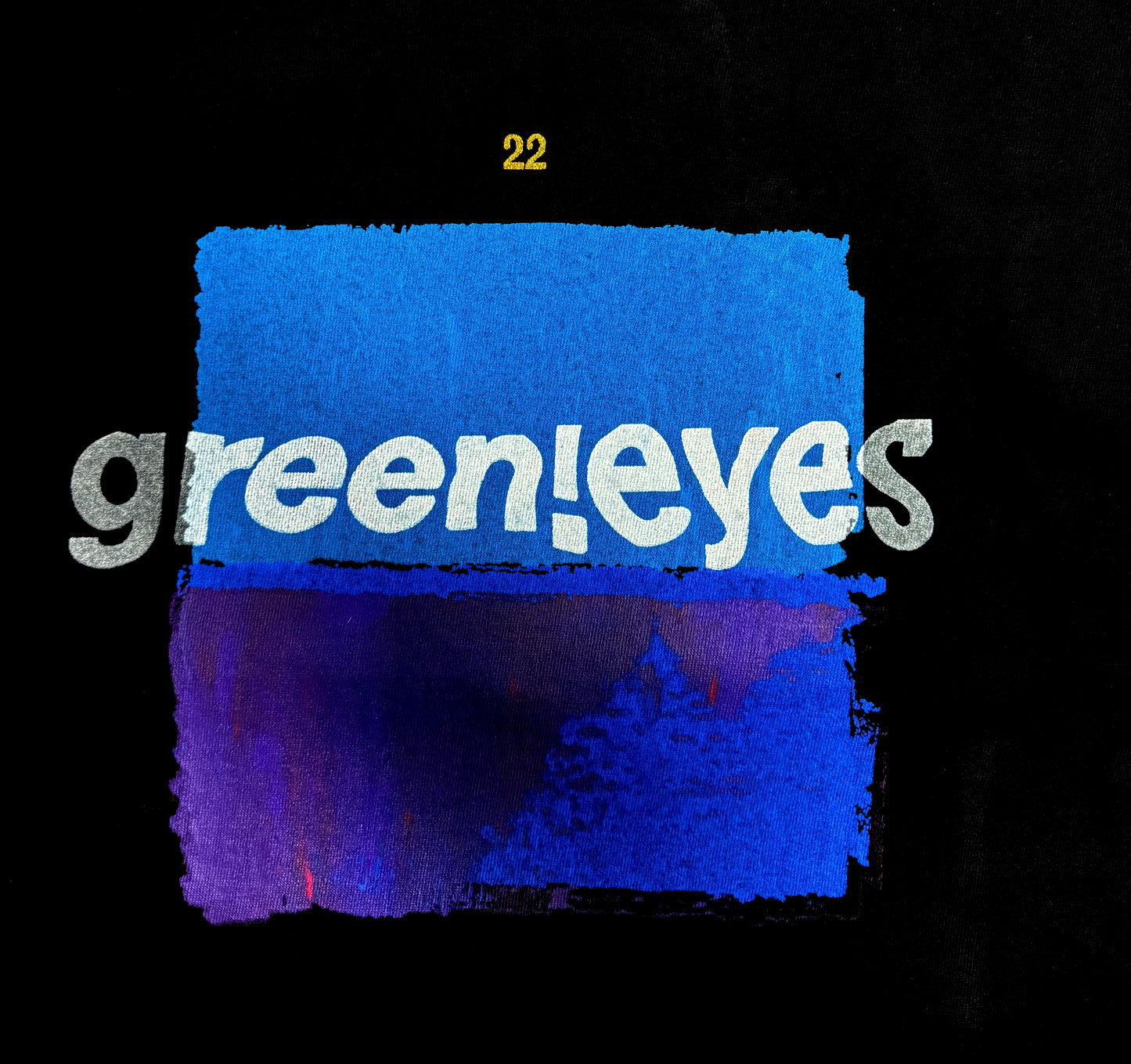 Green!Eyes 22 Handcraft Logo shirt B-M-B1