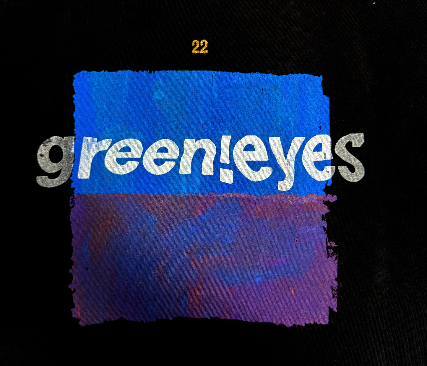 Green!Eyes 22 Handcraft Logo shirt B-M-B2