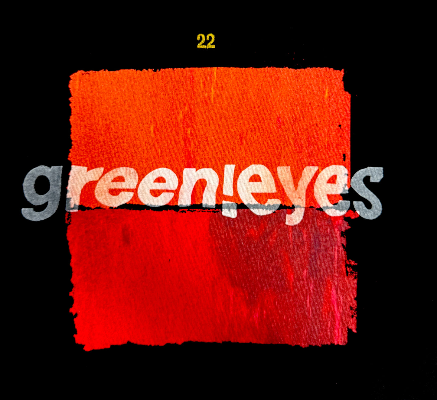 Green!Eyes 22 Handcraft Logo shirt B-M-R2