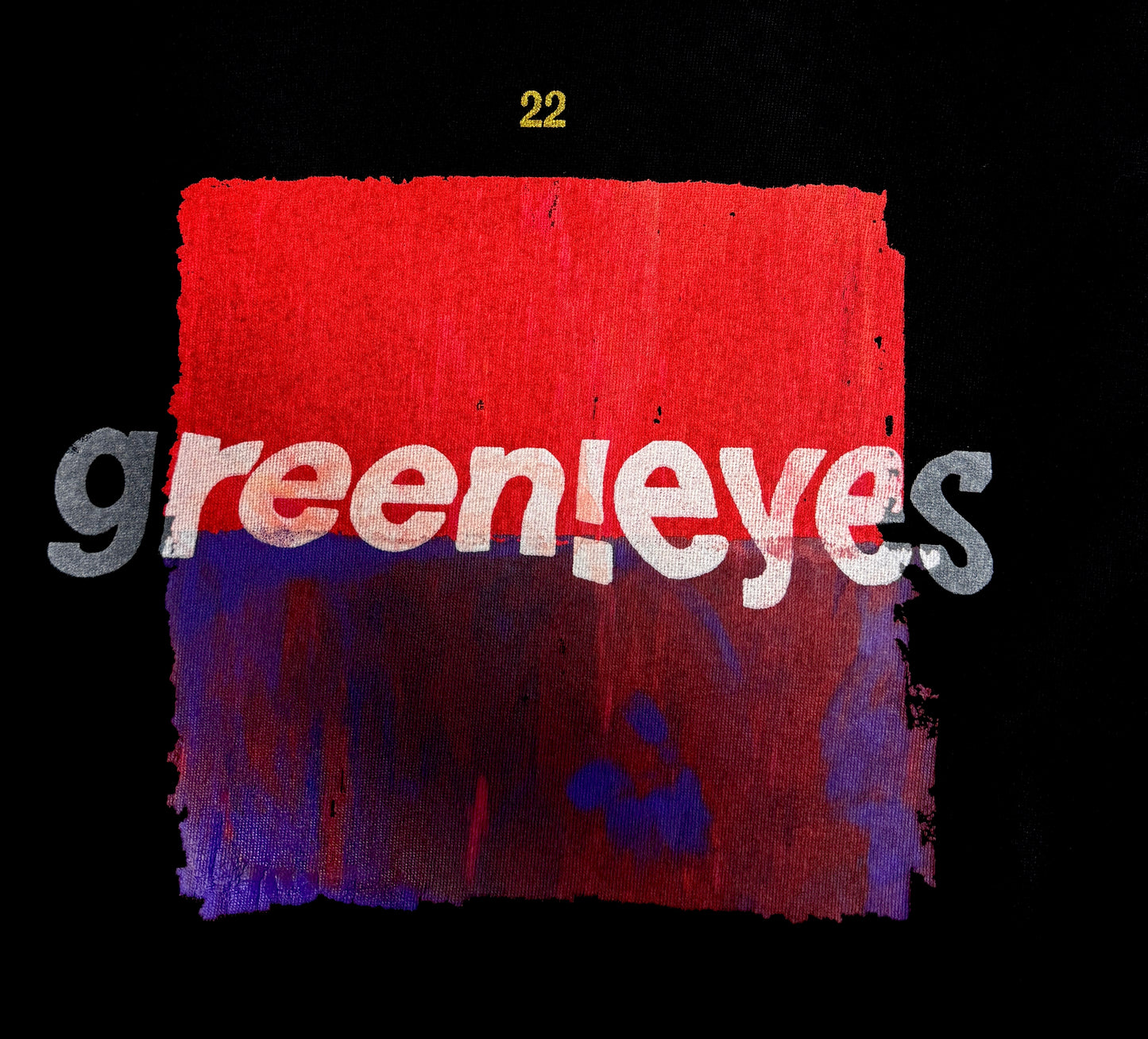 Green!Eyes 22 Handcraft Logo shirt B-XL-R1