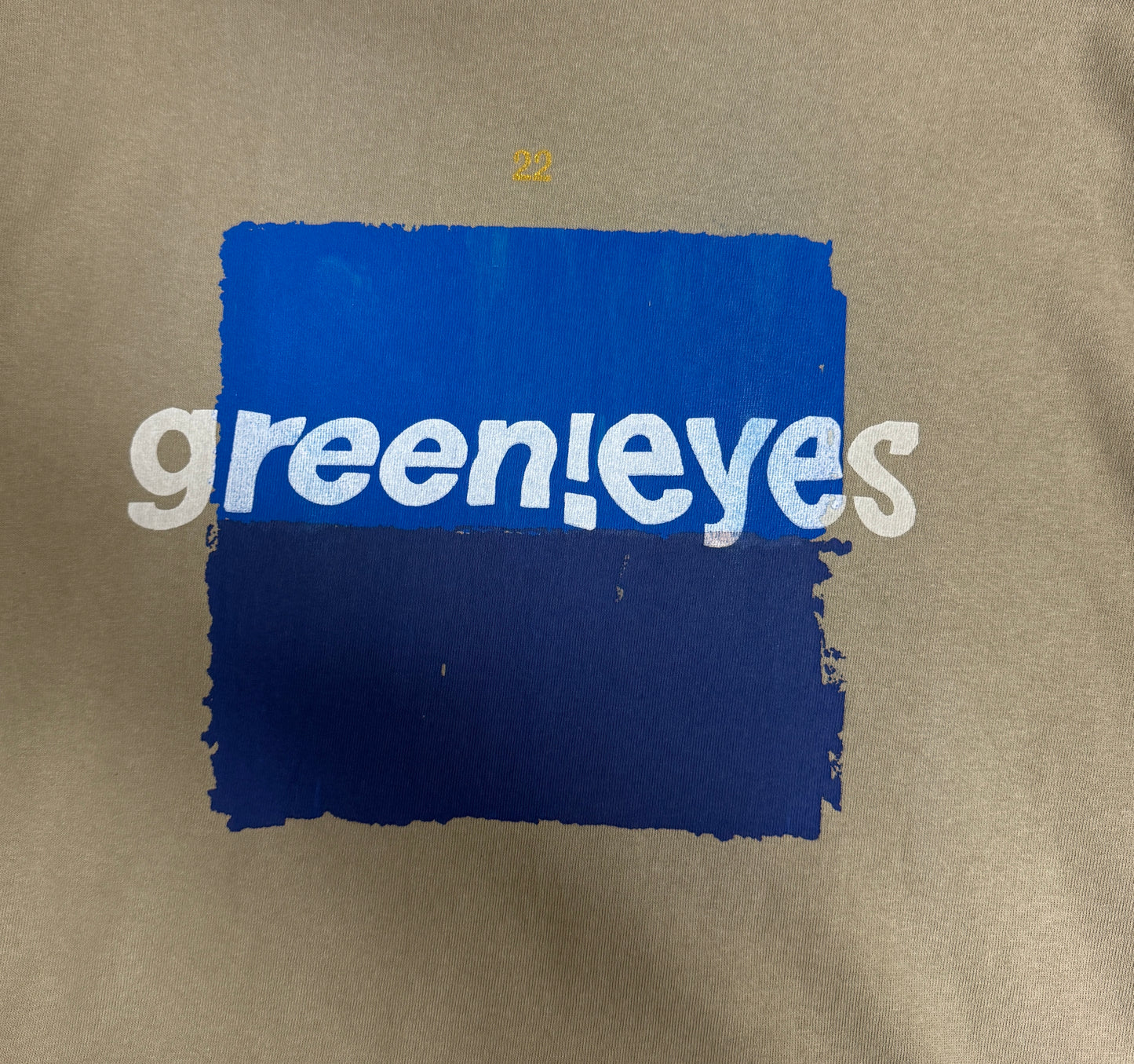 Green!Eyes 22 Handcraft Logo shirt N-L-B1
