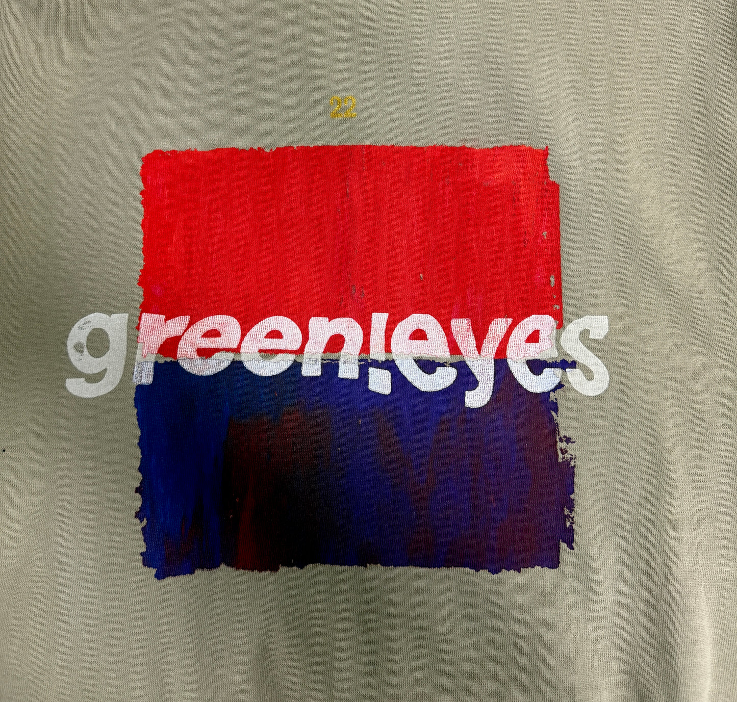 Green!Eyes 22 Handcraft Logo Sweatshirt N-XL-R2